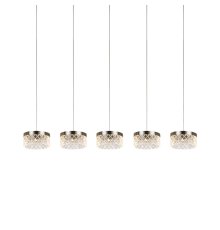 Подвесной светильник Delight Collection MD21020075 MD21020075-5B satin nickel
