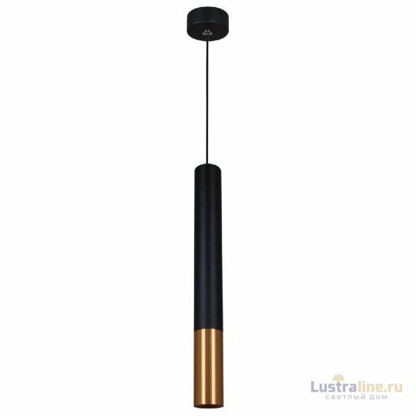 Подвесной светильник Reluce 16032-0.9-001IL LED5W BK+GD Подвесной светильник Reluce 16032-0.9-001IL LED5W BK+GD