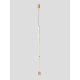 Подвесной светильник Indigo Linea 14024/A/1P Brass V000122L