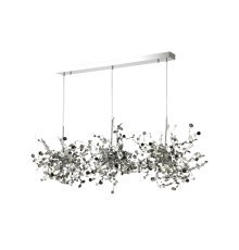 Подвесной светильник Crystal Lux GARDEN SP3х3 L1200 CHROME