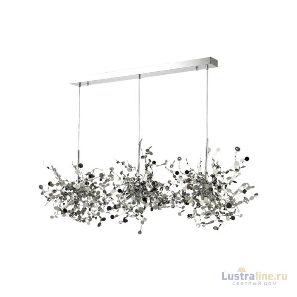 Подвесной светильник Crystal Lux GARDEN SP3х3 L1200 CHROME Подвесной светильник Crystal Lux GARDEN SP3х3 L1200 CHROME