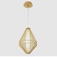 Подвесной светильник Crystal Lux CUADRA SP18W LED GOLD