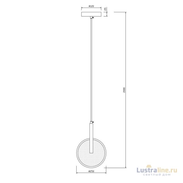 Подвесной светильник Freya Nova FR6002PL-L15BS