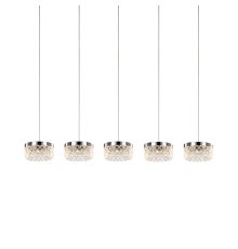 Подвесной светильник Delight Collection MD21020075 MD21020075-5B chrome