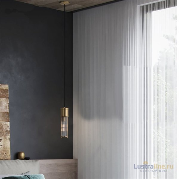 Подвесной светильник Delight Collection Claridges 10258P1 bronze Подвесной светильник Delight Collection Claridges 10258P1 bronze