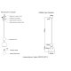 Подвесной светильник Crystal Lux MURCIA SP1.2 CHROME