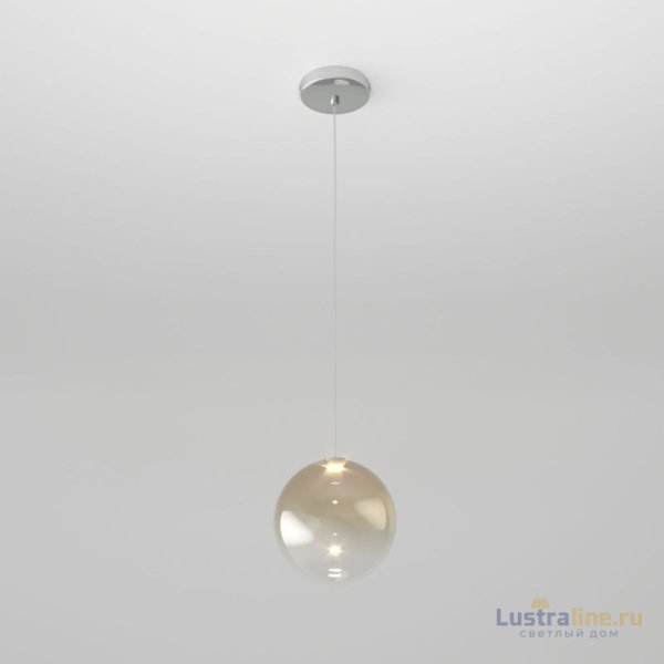Подвесной светильник Eurosvet Wonder 50231/1 LED янтарный a058634 Подвесной светильник Eurosvet Wonder 50231/1 LED янтарный a058634