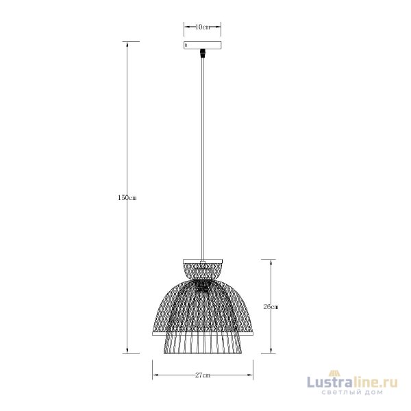 Подвесной светильник Arte Lamp Woodstock A7070SP-1BK