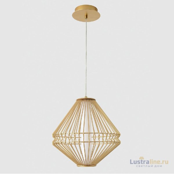 Подвесной светильник Crystal Lux CUADRA SP15W LED GOLD