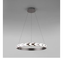 Подвесной светодиодный светильник Eurosvet Chain 90164/1 сатин-никель