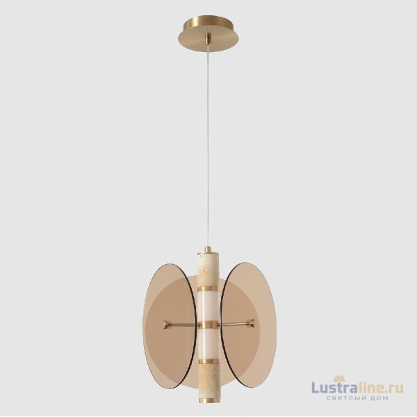 Подвесной светильник Crystal Lux AMARILLO SP12W LED BRASS Подвесной светильник Crystal Lux AMARILLO SP12W LED BRASS