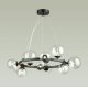 Подвесной светильник Delight Collection Art Deco Bubble OMG1075R black/clear