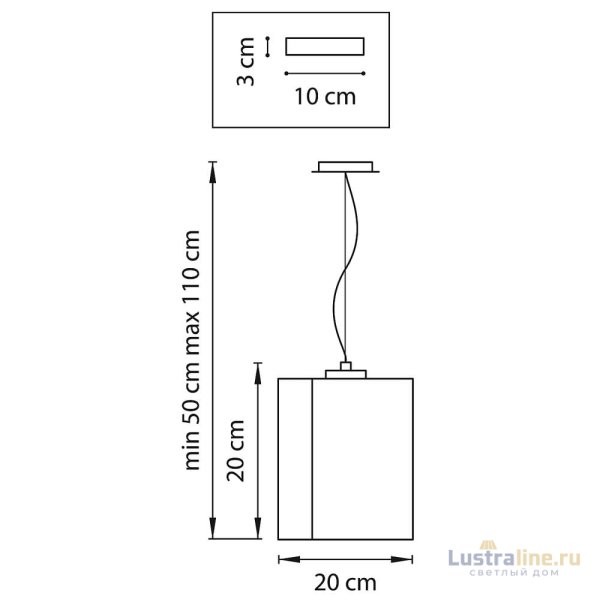 Подвесной светильник Lightstar Nubi 802113