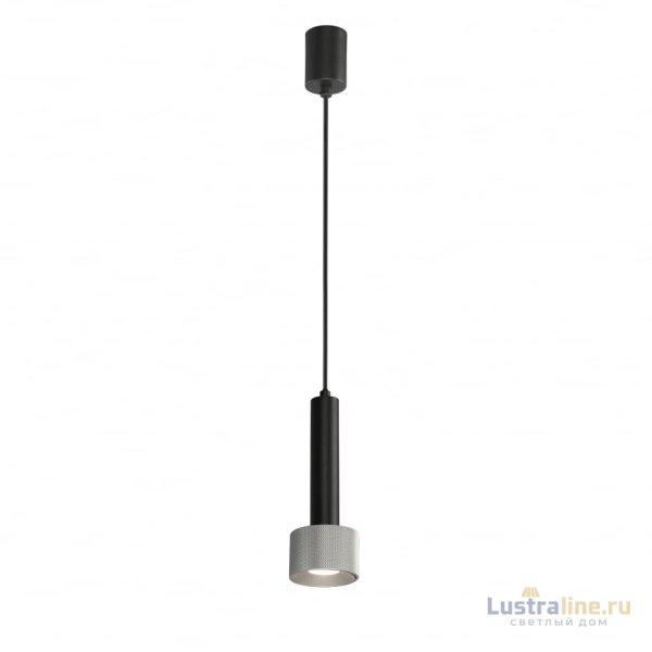 Подвесной светильник iLedex Delta 2362-1 BK+SL