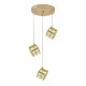 Подвесной светильник Indigo Radioso 12048/3P Gold V000134L