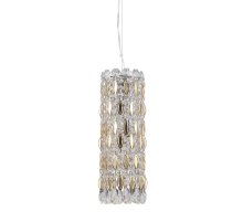 Подвесной светильник Crystal Lux Lirica SP3 Chrome/Gold-Transparent УЦ