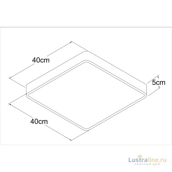 Потолочный светильник Arte Lamp A2663PL-1BK