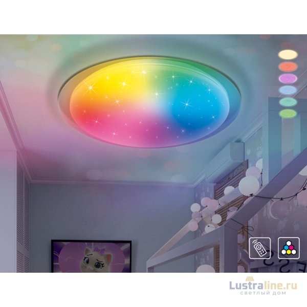 Потолочный светодиодный светильник Ambrella Light Orbital Dance FF470