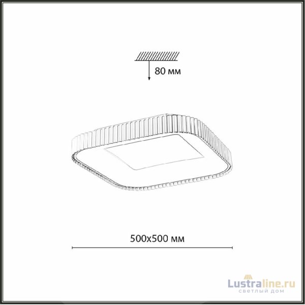 Потолочный светильник Sonex Sharmel 7770/56L Потолочный светильник Sonex Sharmel 7770/56L