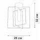 Потолочный светильник Vitaluce V3793-1/1PL