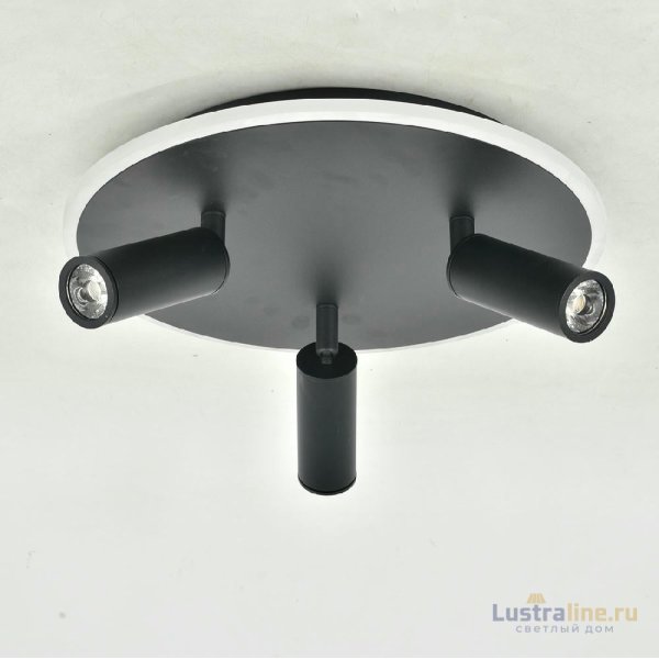 Потолочный светильник Escada 20046SMA/03LED BK Потолочный светильник Escada 20046SMA/03LED BK