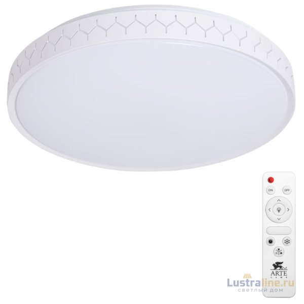 Потолочный светодиодный светильник Arte Lamp Simone A2682PL-72WH