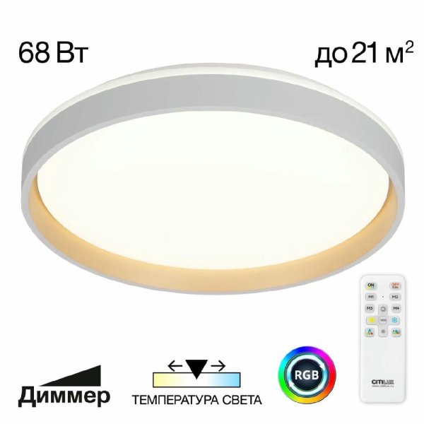 Потолочный светильник Citilux Enzo CL753450G