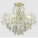 Потолочный светильник Crystal Lux ESMIRALDA PL4 SILVER