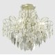 Потолочный светильник Crystal Lux ESMIRALDA PL4 SILVER