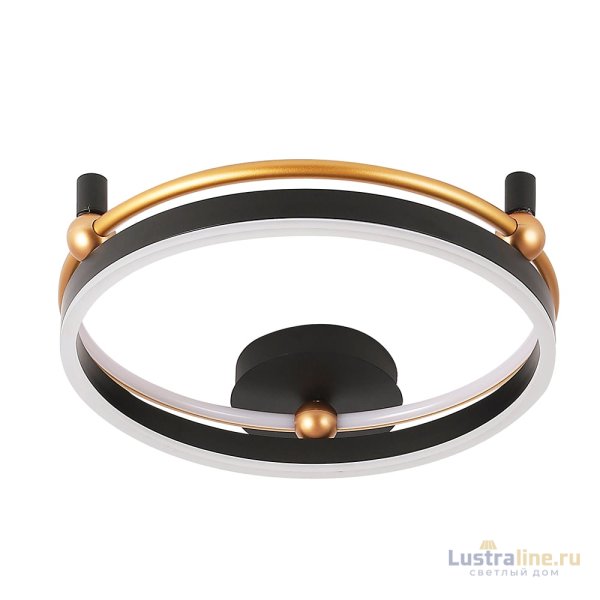 Потолочный светильник Crystal Lux FERNANDO PL48W LED BLACK/GOLD Потолочный светильник Crystal Lux FERNANDO PL48W LED BLACK/GOLD