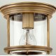 Потолочный светильник Hinkley Hadrian QN-HADRIAN-MINI-F-BR-CLEAR