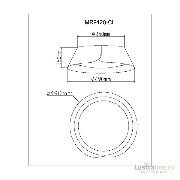Потолочный светильник Myfar Cordelia MR9120-CL