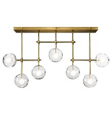 Потолочный светильник Delight Collection Globe Mobile KG0835P-7A brass