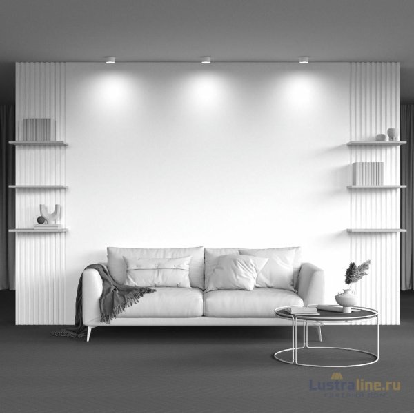 Потолочный светильник Maytoni Technical Hoop C086CL-GX53-SRD-W
