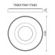 Потолочный светильник Mantra Coin 7561