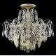 Потолочный светильник Crystal Lux ESMIRALDA PL4 GOLD