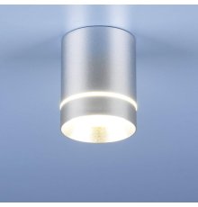 Потолочный светодиодный светильник Elektrostandard DLR021 9W 4200K хром матовый 4690389102943