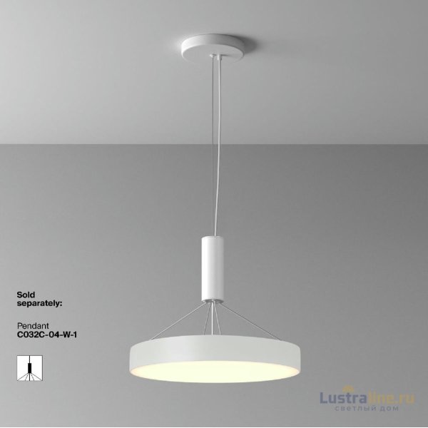 Потолочный светильник Maytoni Zon C032CL-45W3K-RD-W
