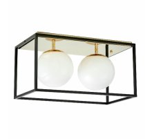 Потолочный светильник Lumina Deco Maldini LDC 8060-2 F.GD+BK