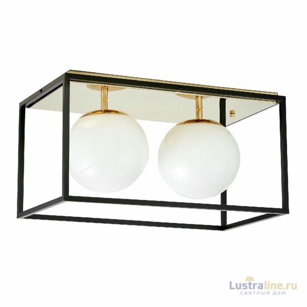 Потолочный светильник Lumina Deco Maldini LDC 8060-2 F.GD+BK