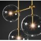 Потолочный светильник Delight Collection Globe Mobile KG0835P-7A brass