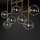 Потолочный светильник Delight Collection Globe Mobile KG0835P-7A brass