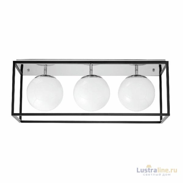 Потолочный светильник Lumina Deco Maldini LDC 8060-3 CHR+BK Потолочный светильник Lumina Deco Maldini LDC 8060-3 CHR+BK