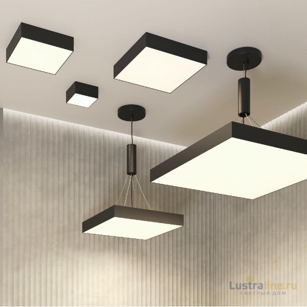 Потолочный светильник Maytoni Zon C032CL-90W4K-SQ-B Потолочный светильник Maytoni Zon C032CL-90W4K-SQ-B