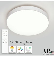 Потолочный светильник Arte Perfetto Luce Toscana PRO 3315.XM302-2-374/24W White TD