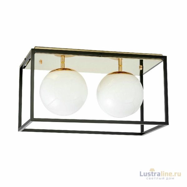 Потолочный светильник Lumina Deco Maldini LDC 8060-2 F.GD+BK