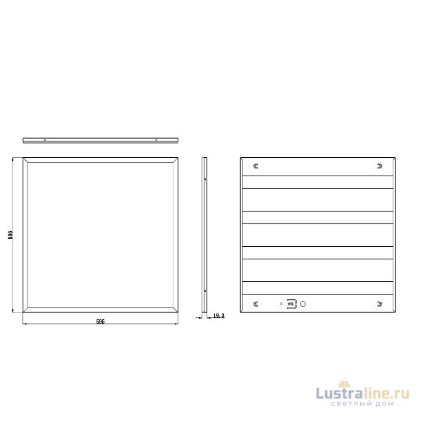 Потолочный светильник Эра SPO-6-24-6K-M Б0061290