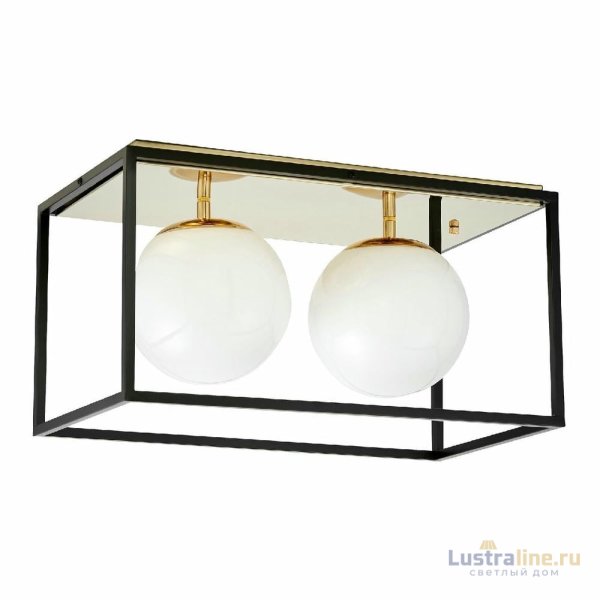 Потолочный светильник Lumina Deco Maldini LDC 8060-2 F.GD+BK