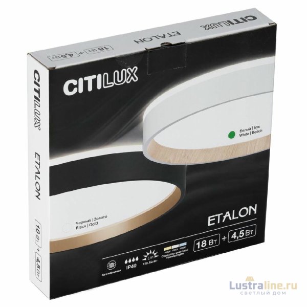 Потолочный светильник Citilux Etalon CL750240