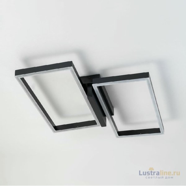 Потолочный светильник Escada Scales 10209/2LED Black Потолочный светильник Escada Scales 10209/2LED Black